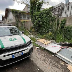 La discarica abusiva a Sesto Ulteriano 