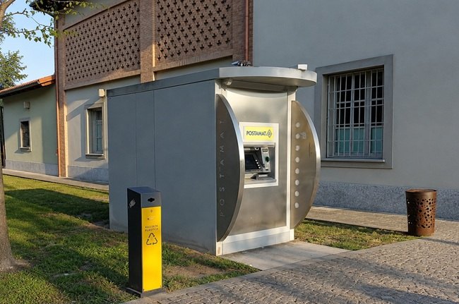 Il postamat di Tribiano 