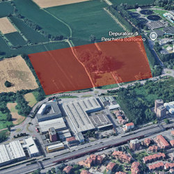 L'area che ospiterà il Capolinea della M3 a Peschiera Borromeo 