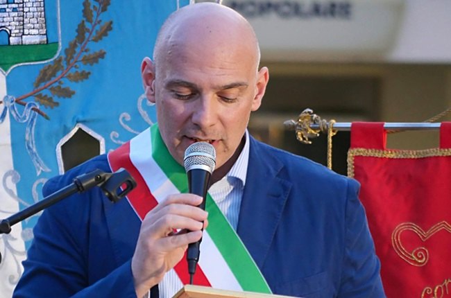 Il sindaco Angelo Madonini 