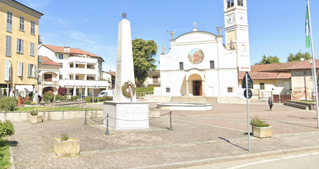 Piazza Italia a Zelo Buon Persico 