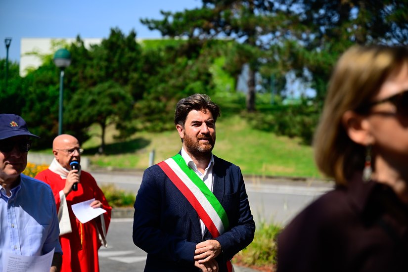 Il Sindaco di Segrate Francesco Di Chio 