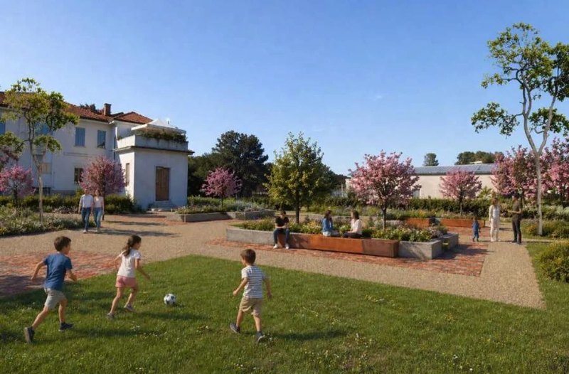 Rendering Cascina Lorini 