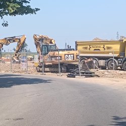 Ruspe in azione in zona San Pedrino 