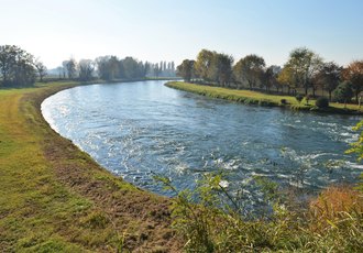 Il Canale Muzza (Foto Walter Ferrari) 
