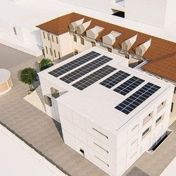 Rendering del progetto del Nuovo polo culturale 