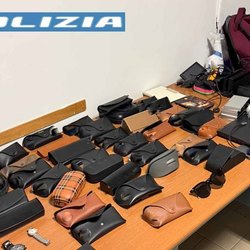 La refurtiva recuperata dalla polizia 