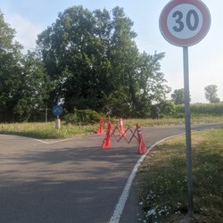 Peschiera Borromeo, Via Trento interdetta al traffico veicolare 