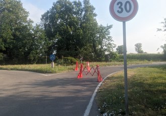 Peschiera Borromeo, Via Trento interdetta al traffico veicolare 