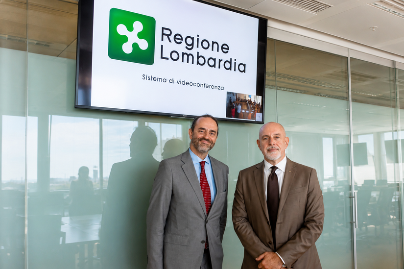 Giulio Guala con il presidente della VI commissione Alessandro Cantoni 