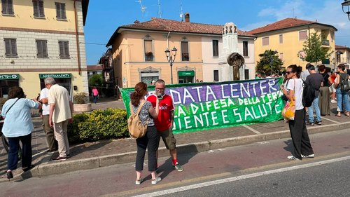 Un momento della manifestazione del 11 luglio. 