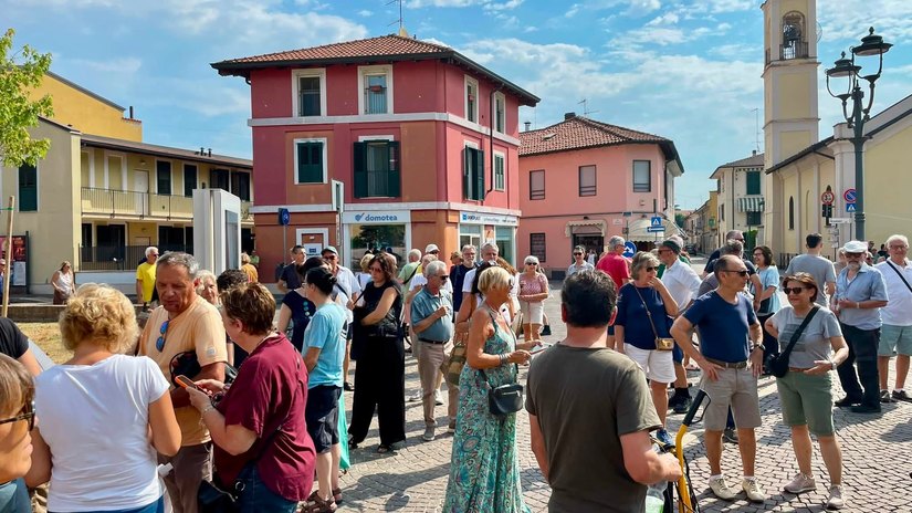 Foto dalla pagina Facebook del Comitato Ciarlasco per la Tutela del Territorio 
