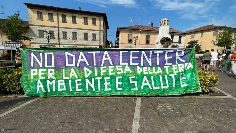 Foto dalla pagina Facebook del Comitato Ciarlasco per la Tutela del Territorio 