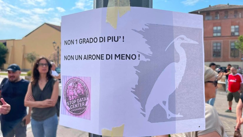Foto dalla pagina Facebook del Comitato Ciarlasco per la Tutela del Territorio 
