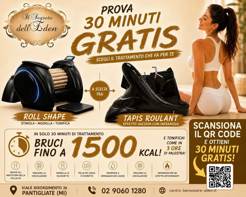 Scarica il tuo coupon per avere 30 minuti gratis di trattamento 