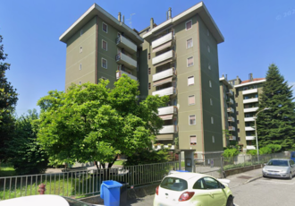 Gli edifici di via Matteotti 18/1 e 18/3 a Peschiera Borromeo 