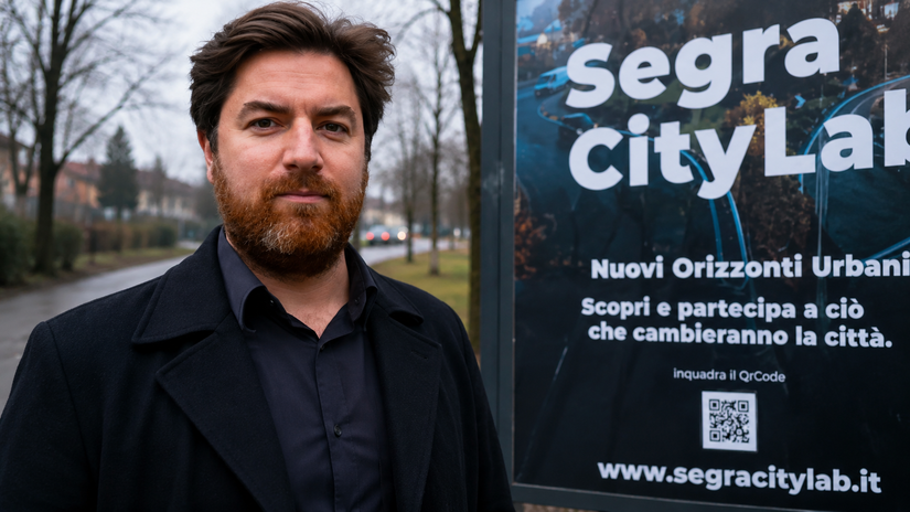 Lo screenshot del video nel quale l'attuale sindaco allora assessore presentava il progetto 