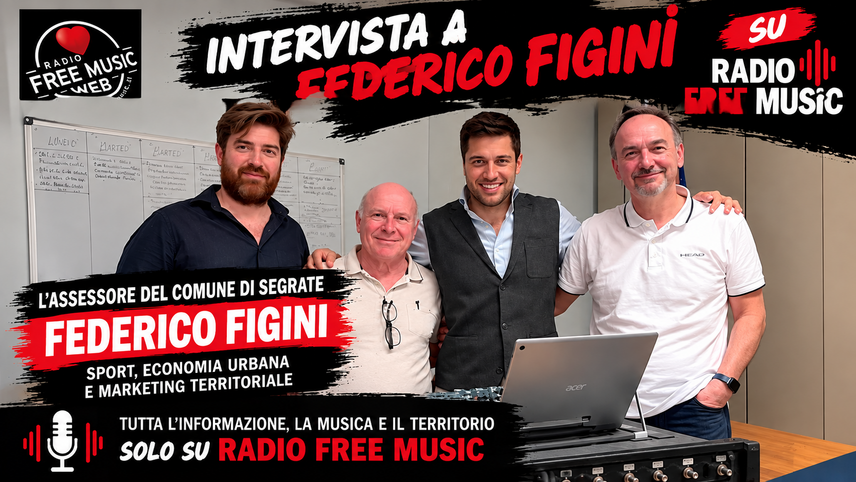 Federico Figini ospite di Radio Free Music 