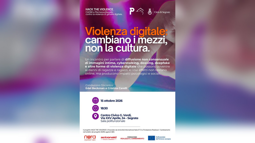 Hack the Violence, incontro sulla violenza digitale 