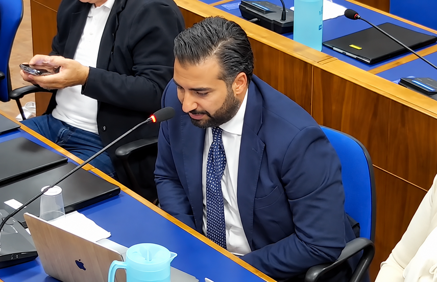 Consiglio comunale di Paullo, l'assessore alla Partecipazione Abdullah Badinjki 