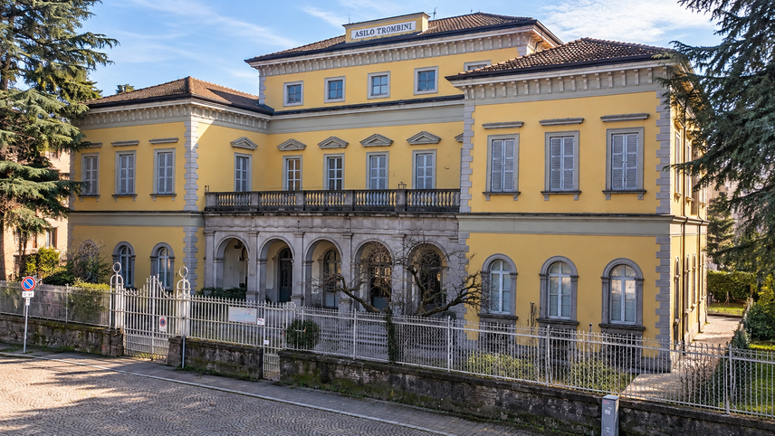 La storica Palazzina Trombini di Melegnano 