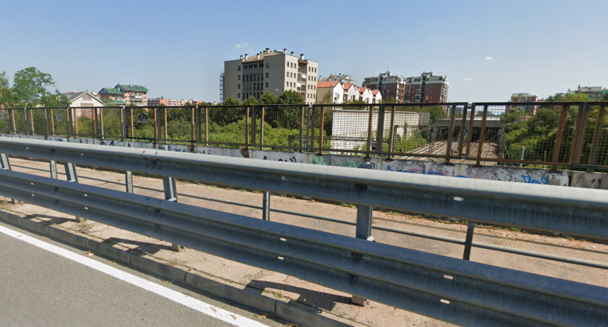 San Donato Milanese, cavalcaferrovia di via Parri 