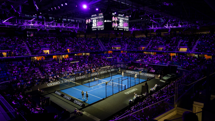 Il pubblico dell'Allianz Cloud per il Milano Premier Padel P1 