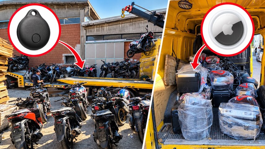Localizzatore per proteggere moto e scooter dai furti 