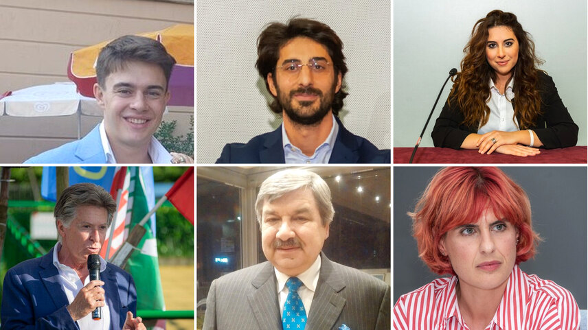I sei consigleri di opposizione firmatari 