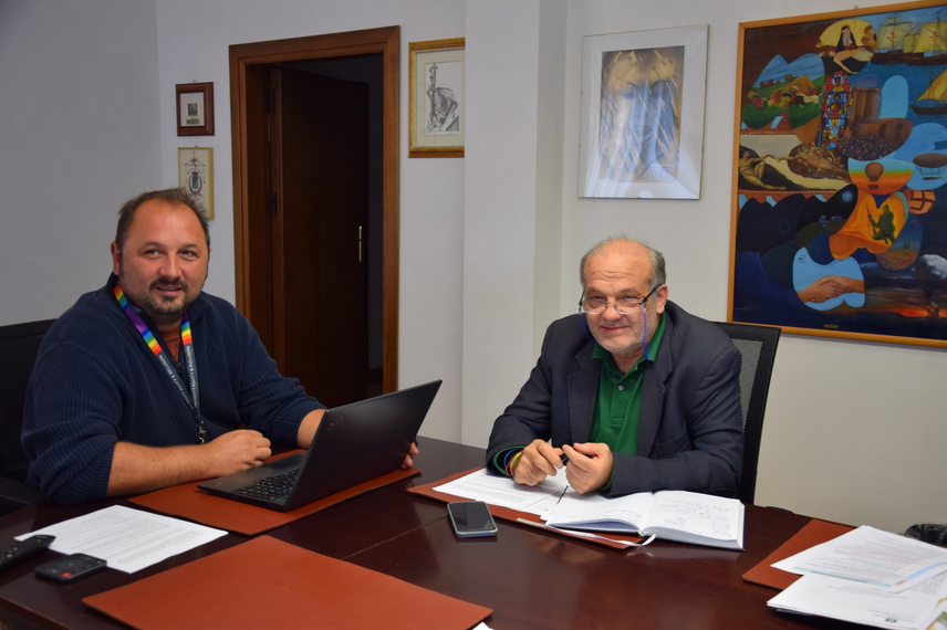 Andrea Coden (Sindaco) e Moreno Mazzola (Presidente del Consiglio) 