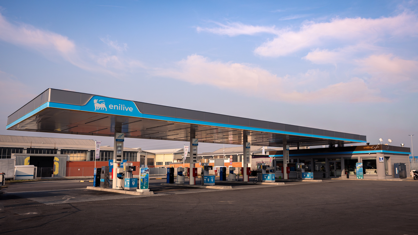 Truck Point Enilive di San Giuliano Milanese 