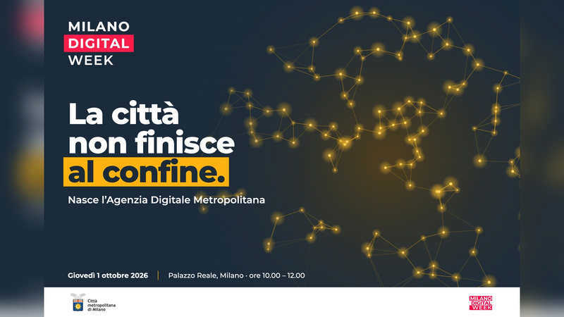 La città non finisce al confine Agenzia Digitale Metropolitana 