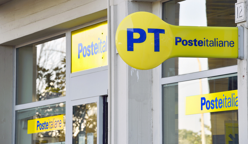 Un ufficio postale di Poste Italiane 