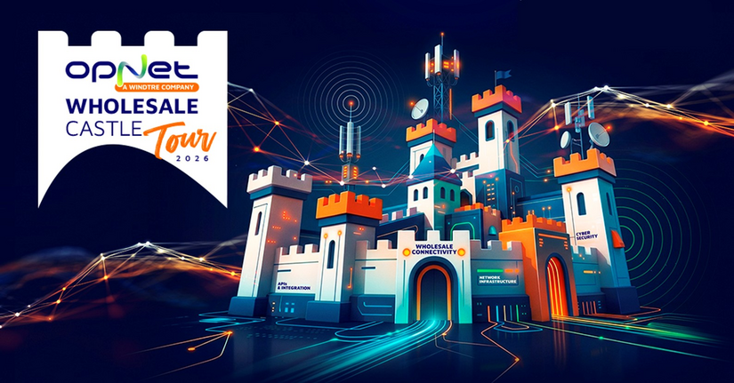 Il visual dell'OpNet Wholesale Castle Tour 2026 