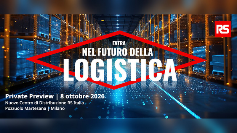 Entra nel futuro della logistica, l'evento RS Italia a Pozzuolo Martesana 