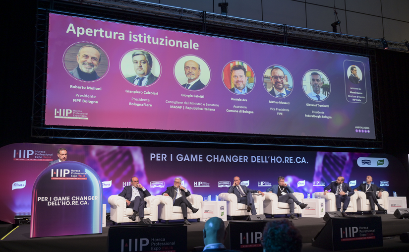 L'apertura istituzionale di HIP – Horeca Professional Expo a BolognaFiere 