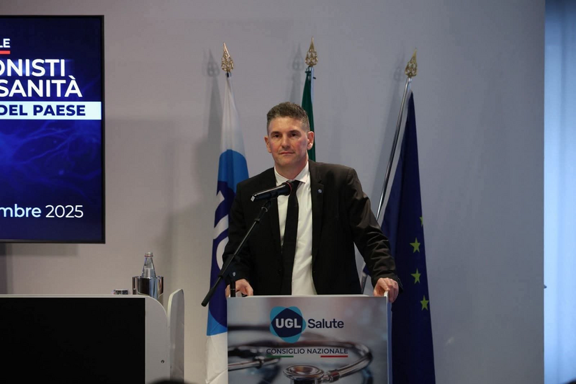 Gianluca Giuliano, segretario nazionale di UGL Salute 