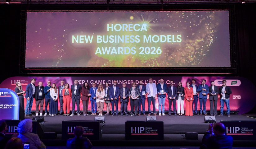 La premiazione degli Horeca New Business Models Awards 2026 a BolognaFiere 