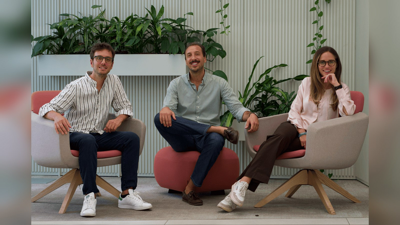 Il team di Iusful: da sinistra Michele Papagnani, Roberto Marazzini e Federica Pulcino 