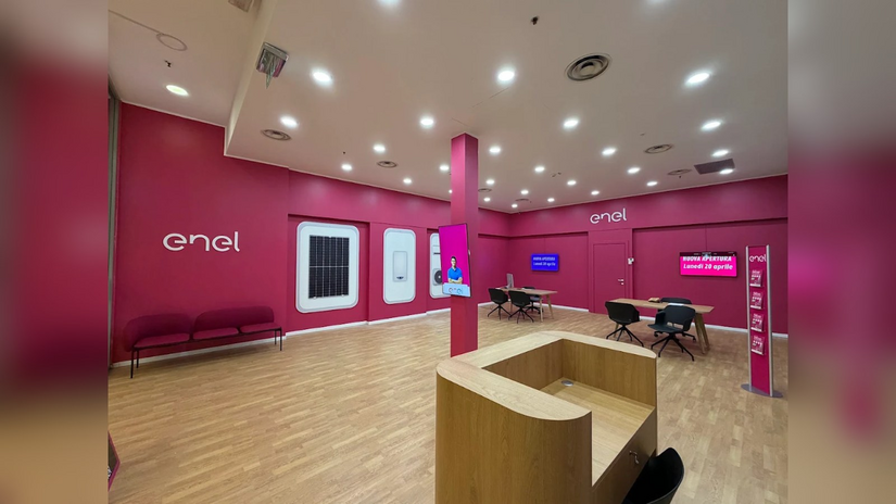 Il negozio Enel Partner di corso Genova 7 a Milano 