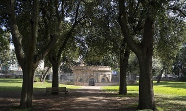 La Loggia dei vini a Villa Borghese 