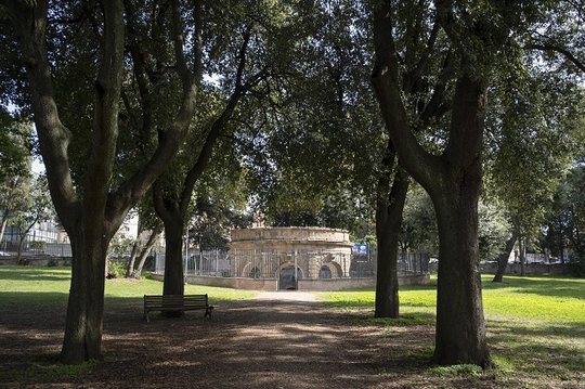 La Loggia dei vini a Villa Borghese 
