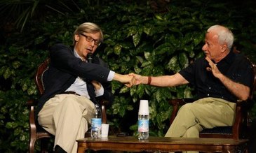 Vittorio Sgarbi e Achille Bonito Oliva 