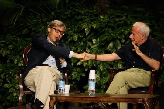 Vittorio Sgarbi e Achille Bonito Oliva 