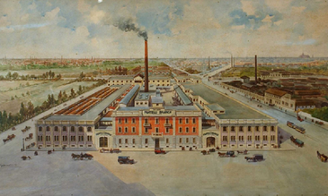 Fabbrica Fernet Branca anni '30 
