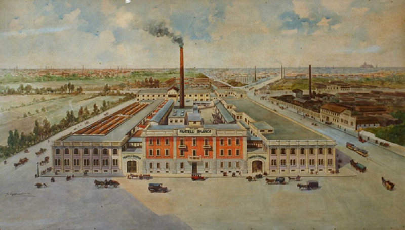 Fabbrica Fernet Branca anni '30 