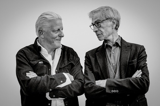 Jan Fabre e Mino Bertoldo 