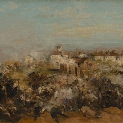 Bozzetto per la Battaglia di Magenta 