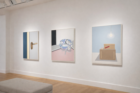 Alcune delle opere di Carole Dupeyron 