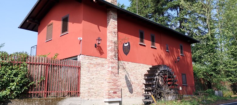 Molino Pila sulla Molinetta nel Castrum di Zoate a Tribiano (Mi) 